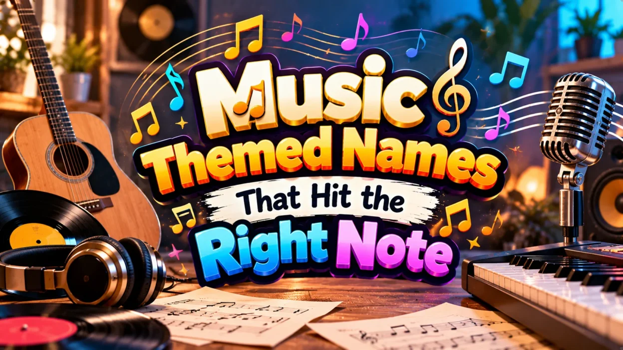 Music-Themed Names That Hit the Right Note