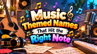 Music-Themed Names That Hit the Right Note