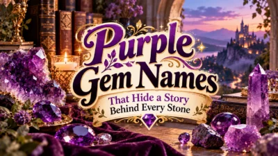 Purple Gem Names That Hide a Story Behind Every Stone