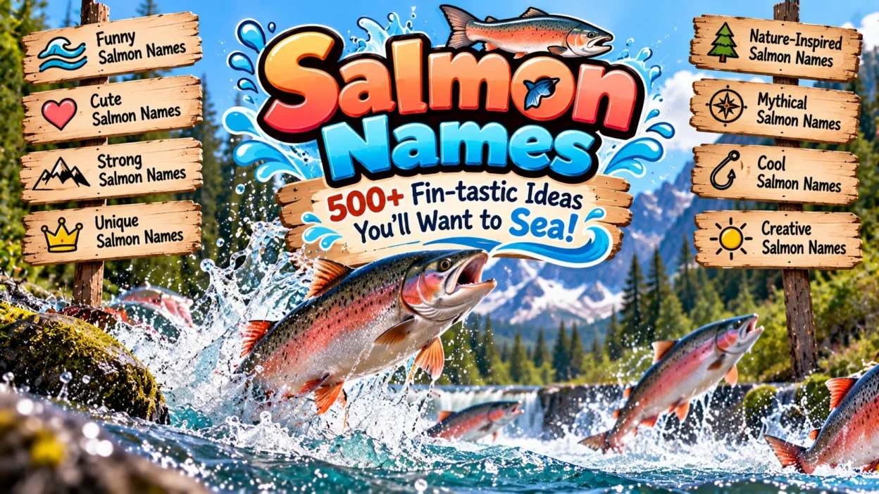 Salmon Names: 500+ Fin-tastic Ideas You’ll Want to Sea! 🐟
