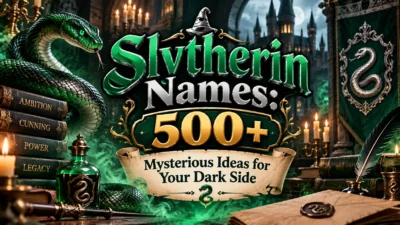 Slytherin Names 500+ Mysterious Ideas for Your Dark Side 🐍