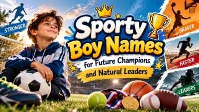 Sporty Boy Names for Future Champions and Natural Leaders🏆