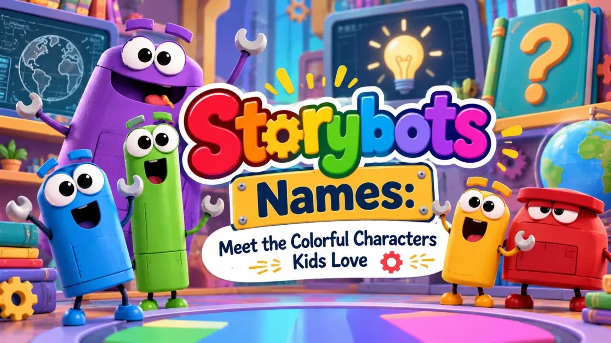 Storybots Names: Meet the Colorful Characters Kids Love 🤖