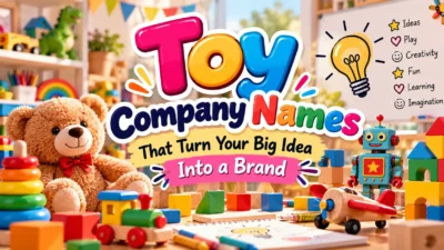 Toy Company Names That Turn Your Big Idea Into a Brand 🧸