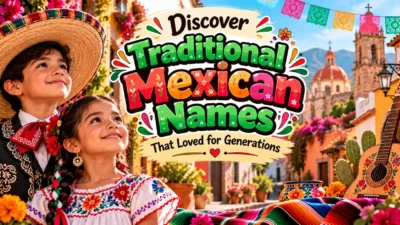 Discover Traditional Mexican Names That Loved for Generations
