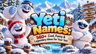 Yeti Names 560+ Cool, Funny & Legendary Ideas for Your Yeti